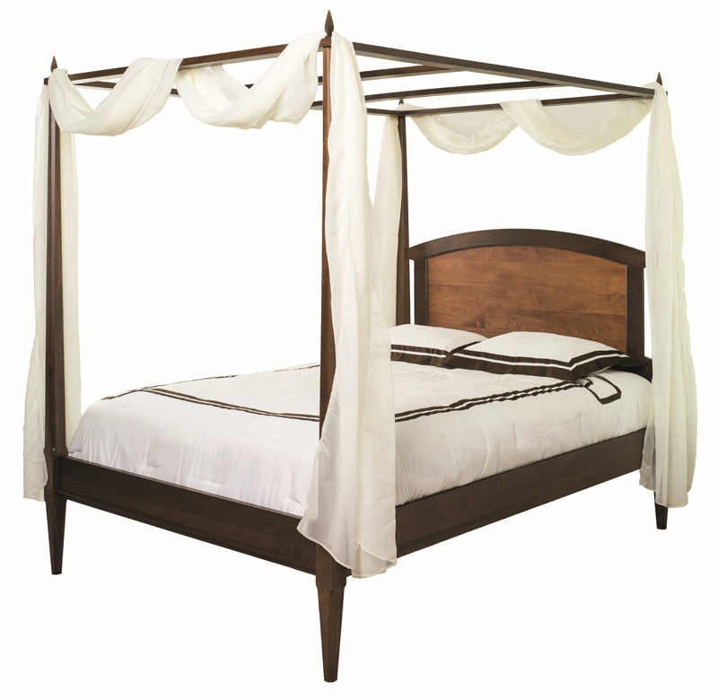 Ellington-Pencil-Post-Bed-with-optional-Canopy